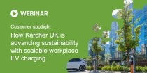 How Kärcher UK is advancing sustainability with scalable workplace EV charging